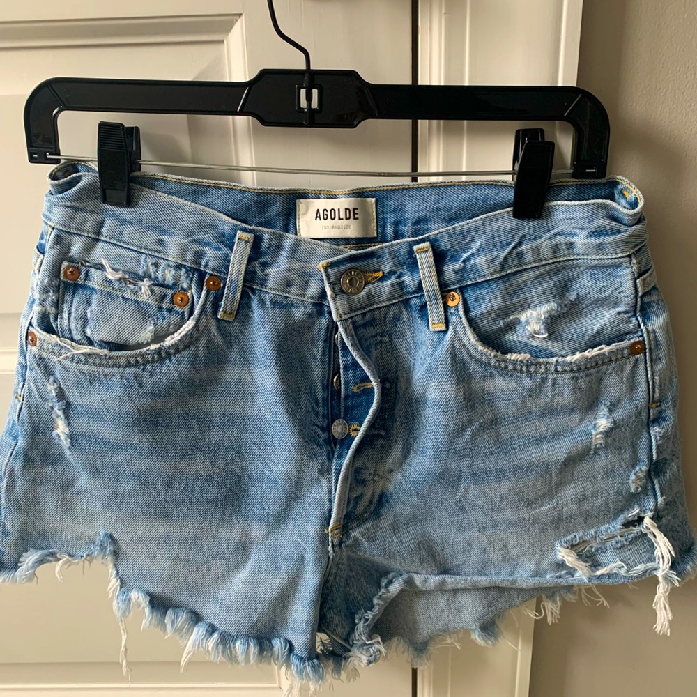Agolde Parker Vintage Cut offs, size 27